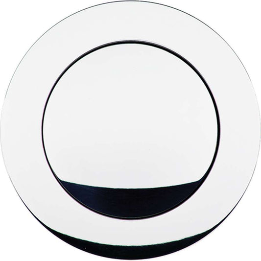Polished Horn Button Large Smooth - Billet Specialties | Evolution Auto Retroworks