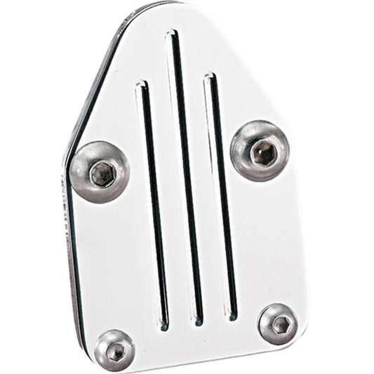 SBC Fuel Pump Block Off Polished - Billet Specialties | Evolution Auto Retroworks