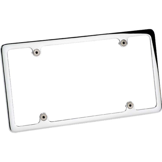 License Frame - Polished - Billet Specialties | Evolution Auto Retroworks