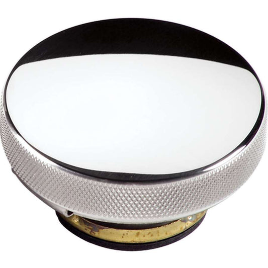 Polished Radiator Cap Plain 16lb. - Billet Specialties | Evolution Auto Retroworks