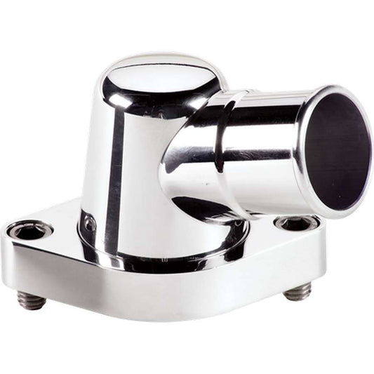 Polished Thermostat Hsng 75 Deg. Swivel - Billet Specialties | Evolution Auto Retroworks