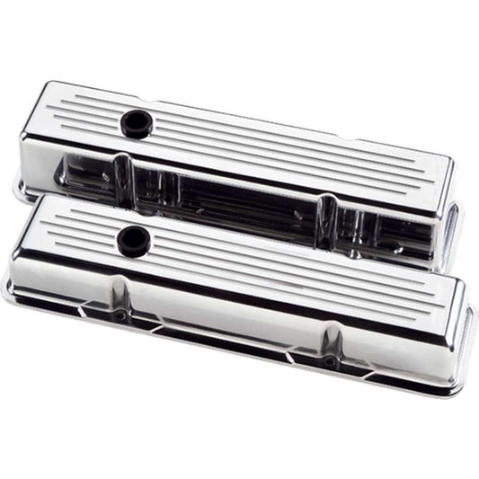 Polished SBC Short V/C Ball Milled - Billet Specialties | Evolution Auto Retroworks