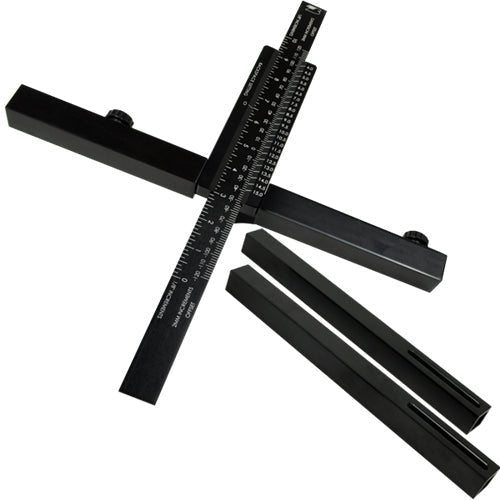 Wheel Backspace/Offset Measurement Tool Black - Billet Specialties | Evolution Auto Retroworks