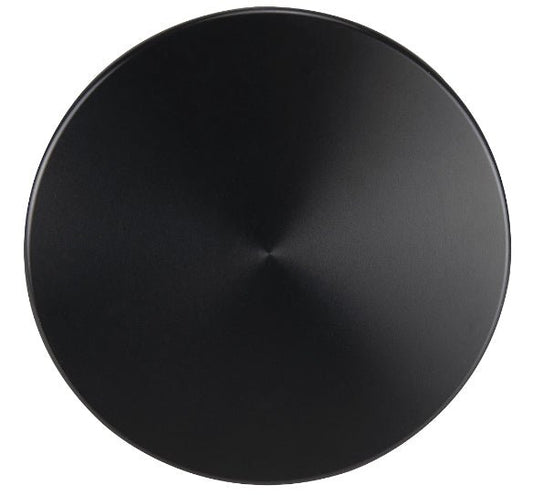 Racing Steering Wheel Horn Button Plain Blacck - Billet Specialties | Evolution Auto Retroworks