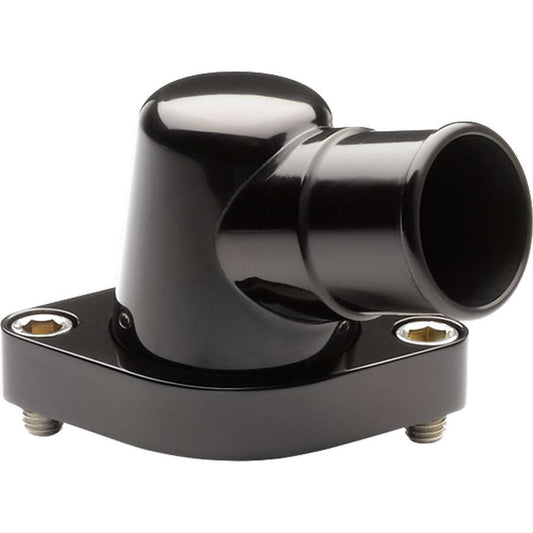 Black Chevy 15 Degree Water Neck - Billet Specialties | Evolution Auto Retroworks
