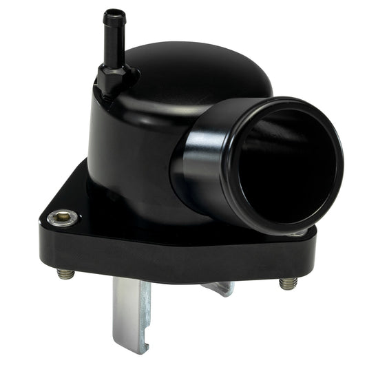 LT Thermostat Housing 15 Degree Black - Billet Specialties | Evolution Auto Retroworks