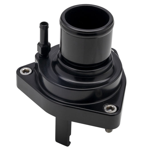 Thermostat Housing Straight LT Engine Black - Billet Specialties | Evolution Auto Retroworks
