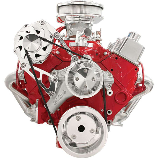 SBC LWP Serpentine Conv. Kit - Billet Specialties | Evolution Auto Retroworks