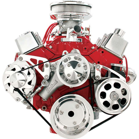 SBC LWP Serpentine Conv Kit - Billet Specialties | Evolution Auto Retroworks