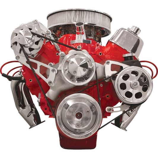 BBC LWP Serpentine Conversion Kit - Billet Specialties | Evolution Auto Retroworks