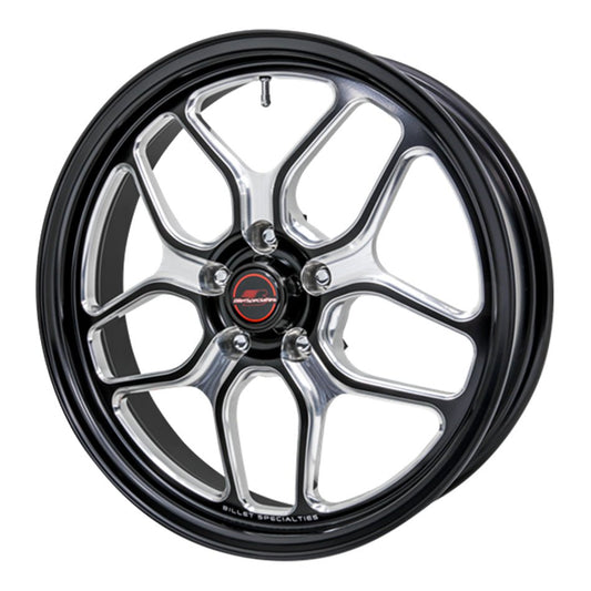 Win Lite Wheel Black 18 x 5 2.125in BS - Billet Specialties | Evolution Auto Retroworks
