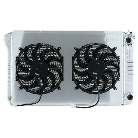 67 - 76 Chevy GMC Pickup LS Swap Radiator - COLD - CASE Radiators | Evolution Auto Retroworks