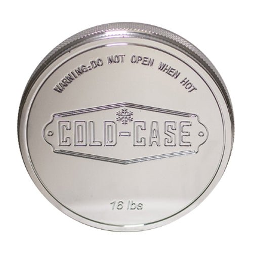 Radiator Cap Billet Poli shed - COLD - CASE Radiators | Evolution Auto Retroworks
