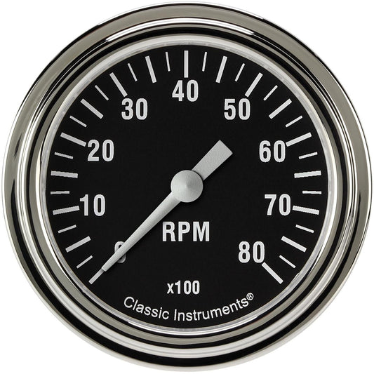 Hot Rod Tachometer 2 - 5/8 Full Sweep - Classic Instruments | Evolution Auto Retroworks
