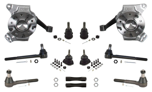 Front Drop Spindle Kit 71 - 72 C10 Truck - Detroit Speed and Engineering | Evolution Auto Retroworks