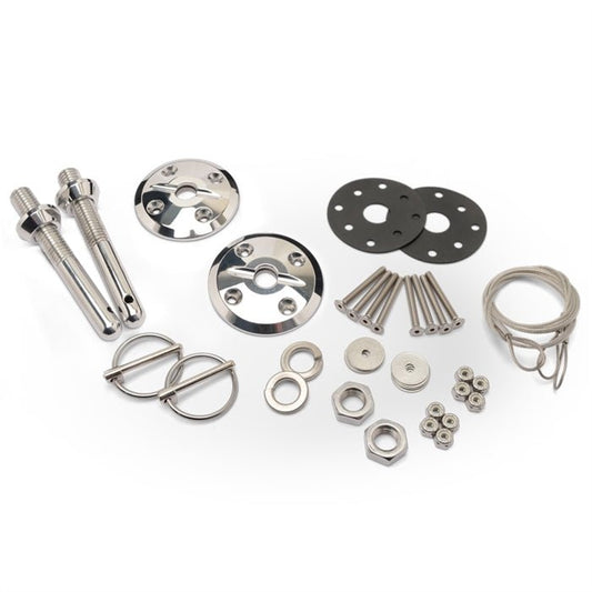Hood Pin Kit Thru - Bolt - Eddie Motorsports | Evolution Auto Retroworks