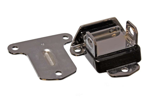 58 - 72 Chevy Chrome Motor Mount W/ Black Pad - Energy Suspension | Evolution Auto Retroworks