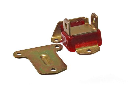 BBC Engine Motor Mount Zinc Finish Red Each - Energy Suspension | Evolution Auto Retroworks
