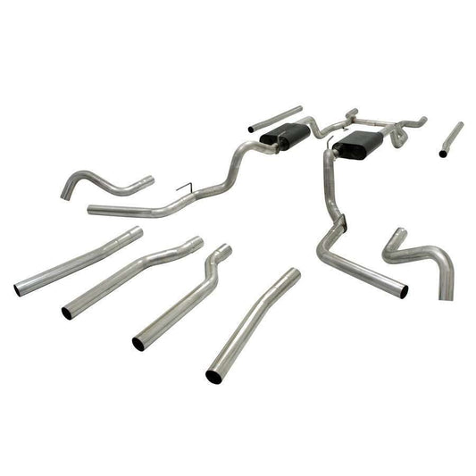Crossmember Back Exhaust Kit 67 - 72 GM P/U C10 - Flowmaster | Evolution Auto Retroworks