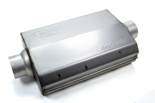 Aero Chamber Muffler 3in Center In/Out - Hooker | Evolution Auto Retroworks