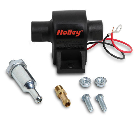 Electric Fuel Pump 25GPH Mighty Mite Series - Holley | Evolution Auto Retroworks