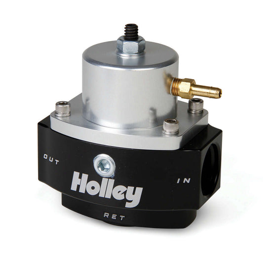 4500 Billet Fuel Press. Regulator w/EFI Bypass - Holley | Evolution Auto Retroworks