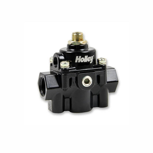 Fuel Pressure Regulator By - Pass Style 6psi Black - Holley | Evolution Auto Retroworks