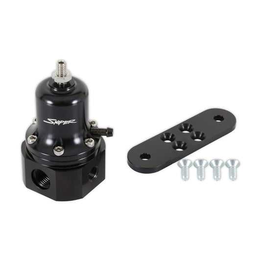 Sniper Billet EFI Fuel Regulator w/6an ORB Port - Holley | Evolution Auto Retroworks