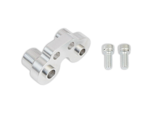 Line Adapter Manifold - SD7 A/C Compressor - Holley | Evolution Auto Retroworks