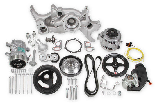LS Mid - Mount Complete Engine Accessory System - Holley | Evolution Auto Retroworks