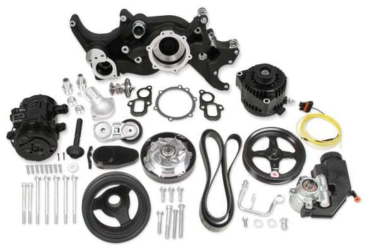 Complete Mid - Mount Acc. Drive Sys. GM Gen V LT - Holley | Evolution Auto Retroworks