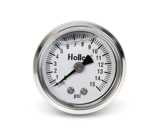 0 - 15 Psi Fuel Press Gaug - Holley | Evolution Auto Retroworks