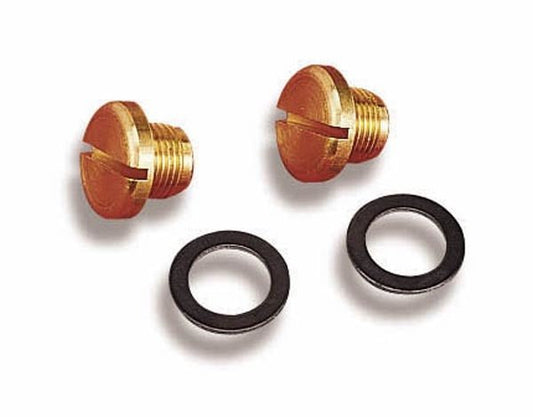 Fuel Bowl Plugs (2) - Holley | Evolution Auto Retroworks