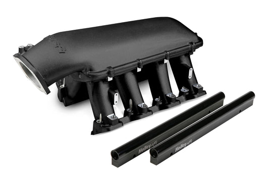 GM LS Hi - Ram Intake Sys. - 105mm EFI Throttle Bdy - Holley | Evolution Auto Retroworks