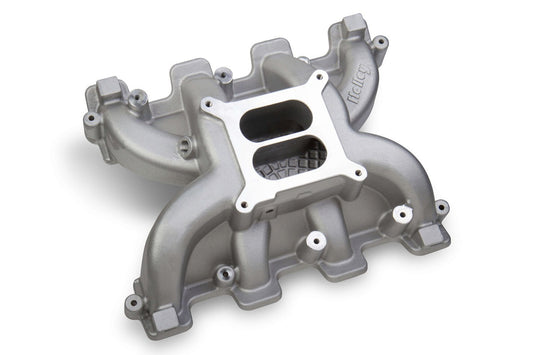GM LS3 Intake Manifold Dual - Plane 4150 Flange - Holley | Evolution Auto Retroworks