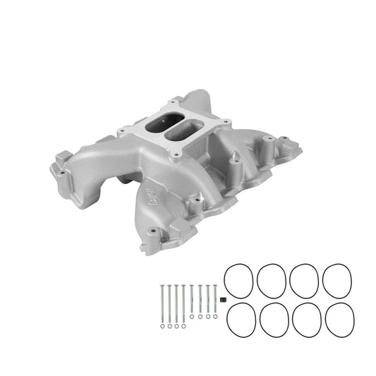 GM LS Intake Manifold Dual Plane w/4150 Flange - Holley | Evolution Auto Retroworks