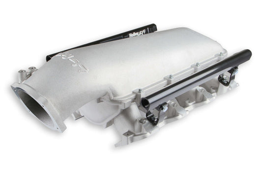 Intake Manifold Lo - Ram GM LS1 - Satin - Holley EFI | Evolution Auto Retroworks
