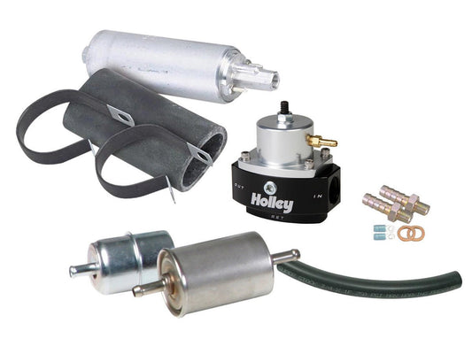 EFI Fuel System Kit w/Super Stock Hose - Holley EFI | Evolution Auto Retroworks