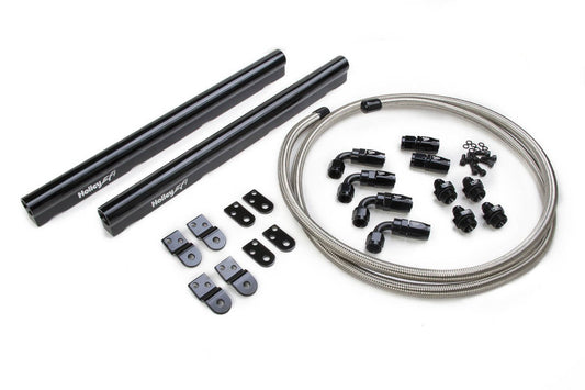 Billet Alm Fuel Rail Kit GM LS Factory Intakes - Holley EFI | Evolution Auto Retroworks
