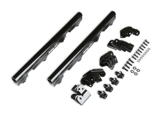 Billet Fuel Rail Kit GM LS Trucks w/OE Intakes - Holley EFI | Evolution Auto Retroworks