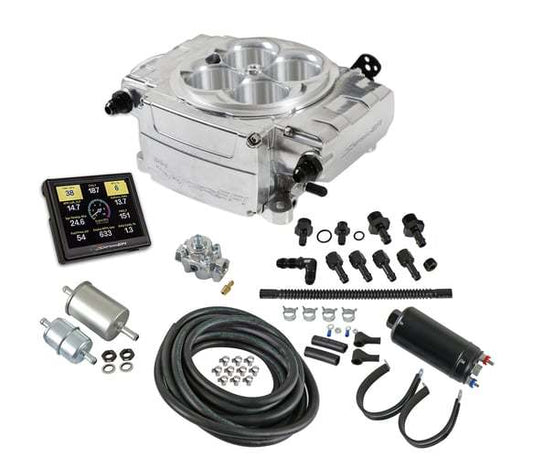 Sniper 2 EFI Master Kit Polished wo/PDM - Holley | Evolution Auto Retroworks