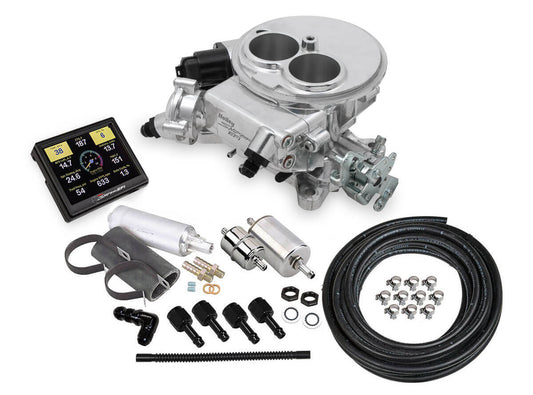 Sniper 2300 EFI Master Kit Shiny Finish - Holley EFI | Evolution Auto Retroworks