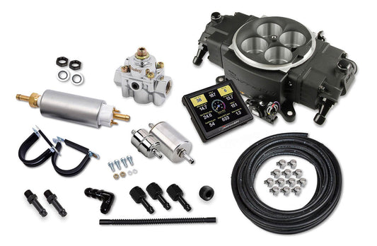 Sniper EFI Stealth 4150 Black Finish Master Kit - Holley EFI | Evolution Auto Retroworks