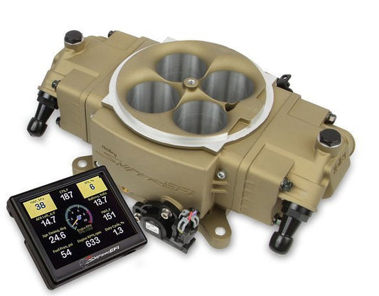 Super Sniper Stealth EFI 4150 8 - Injectors - Gold - Holley EFI | Evolution Auto Retroworks