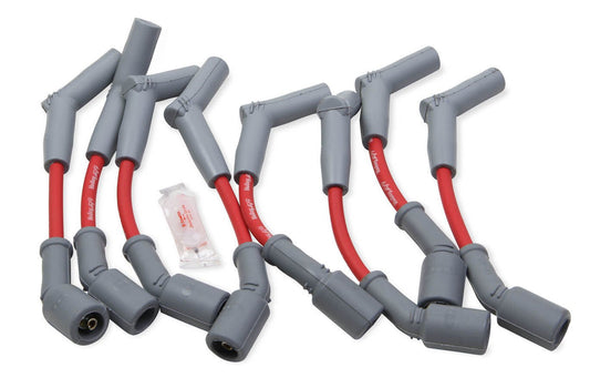 LS 6.2L Spark Plug Wire Set 45 - Deg Red - Holley EFI | Evolution Auto Retroworks