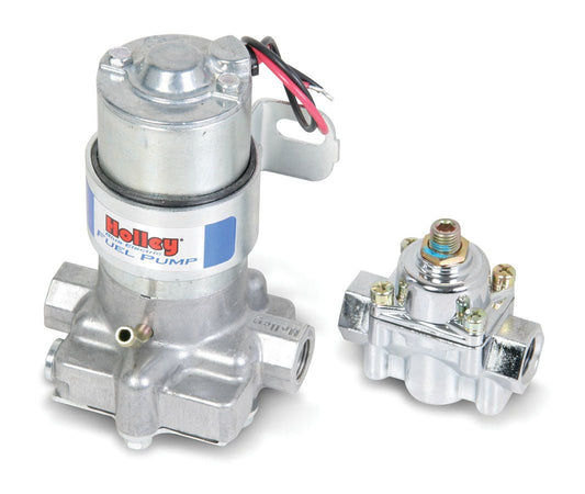 Marine Electric Fuel Pump - Blue - Holley | Evolution Auto Retroworks