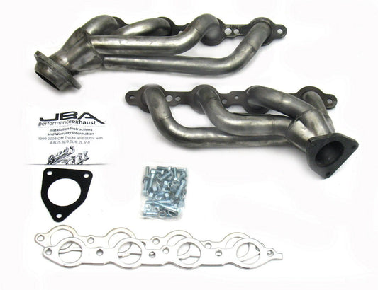 Headers - 02 - 08 GM Truck 4.8/5.3L - JBA PERFORMANCE EXHAUST | Evolution Auto Retroworks