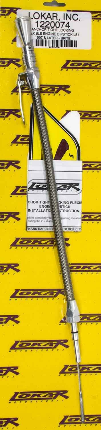 Anchor Tight Locking Oil Dipstick GM LS1 - Lokar | Evolution Auto Retroworks