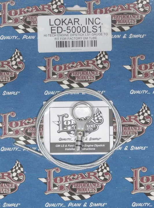 Engine Dipstick GM LS Engines - Lokar | Evolution Auto Retroworks