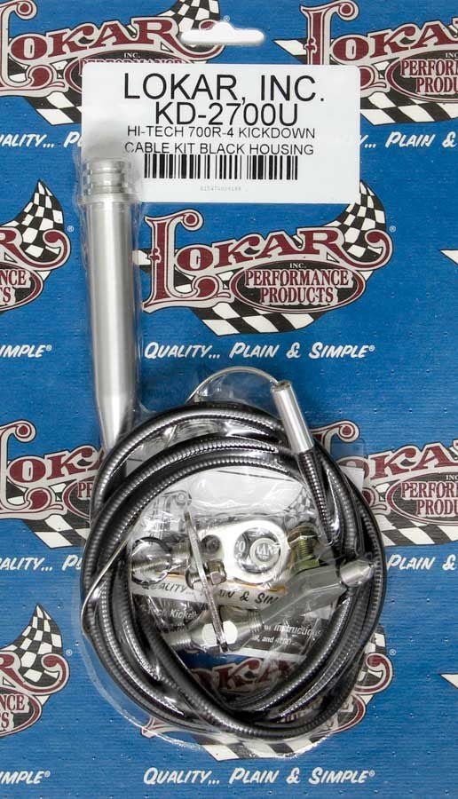 700R - 4 Kickdown Cable - Lokar | Evolution Auto Retroworks